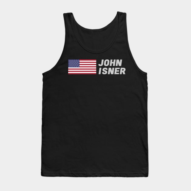 John Isner Tank Top by mapreduce